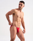 TEAMM8 Glide Micro Brief - Vermillion