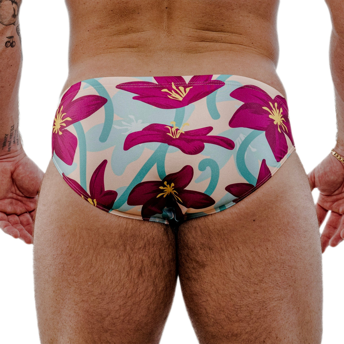 THK Hibiscus Swim - Red