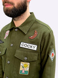 Hey Babe Iron-On Patch by Dicks Don't Lie