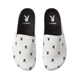 PLAYBOY Leather Slides