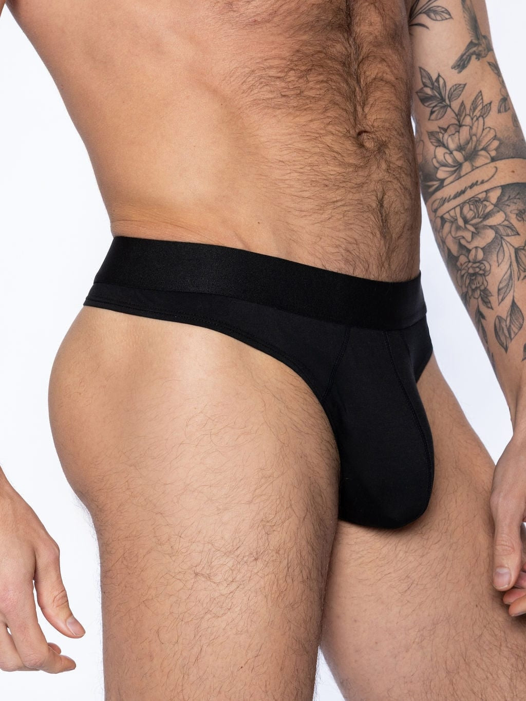 BIKE Active Thong - Black