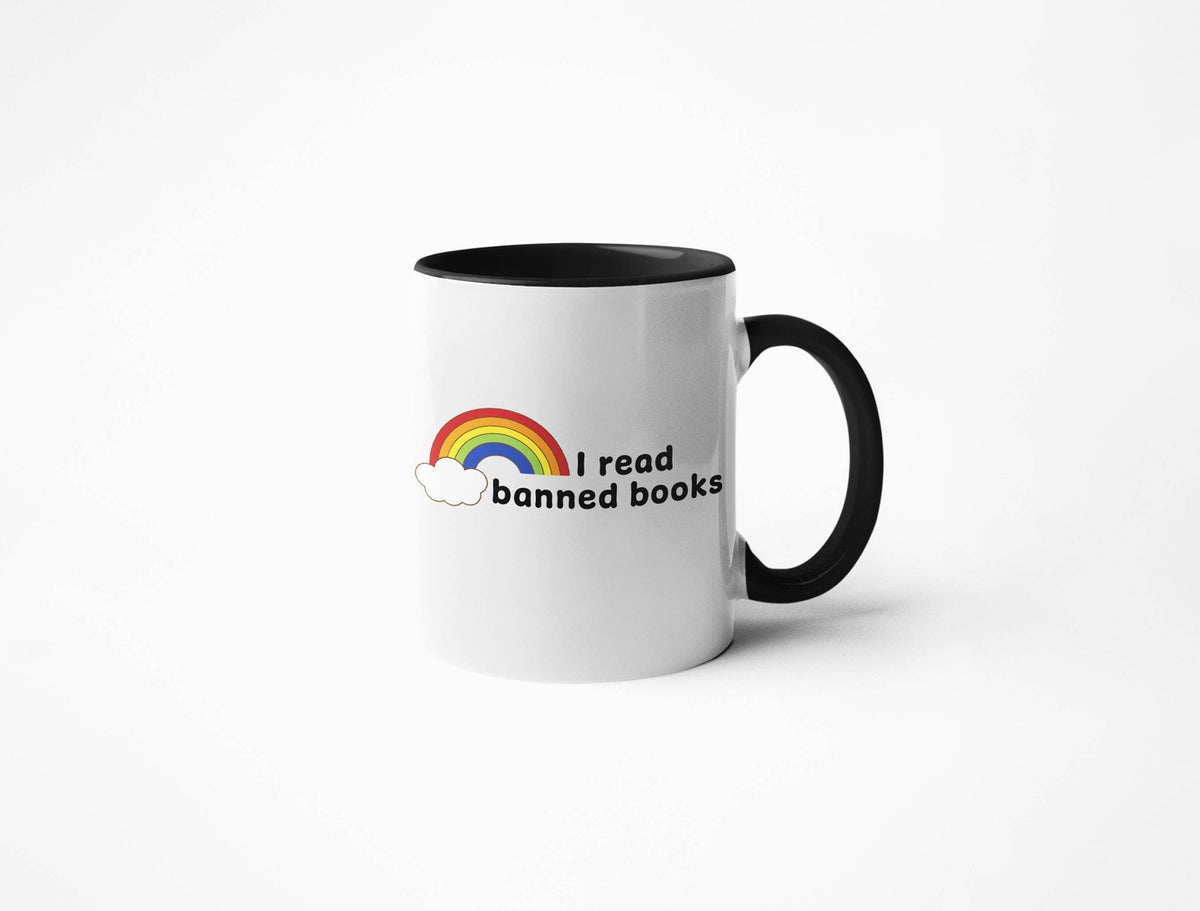 I Read Banned Books Mug