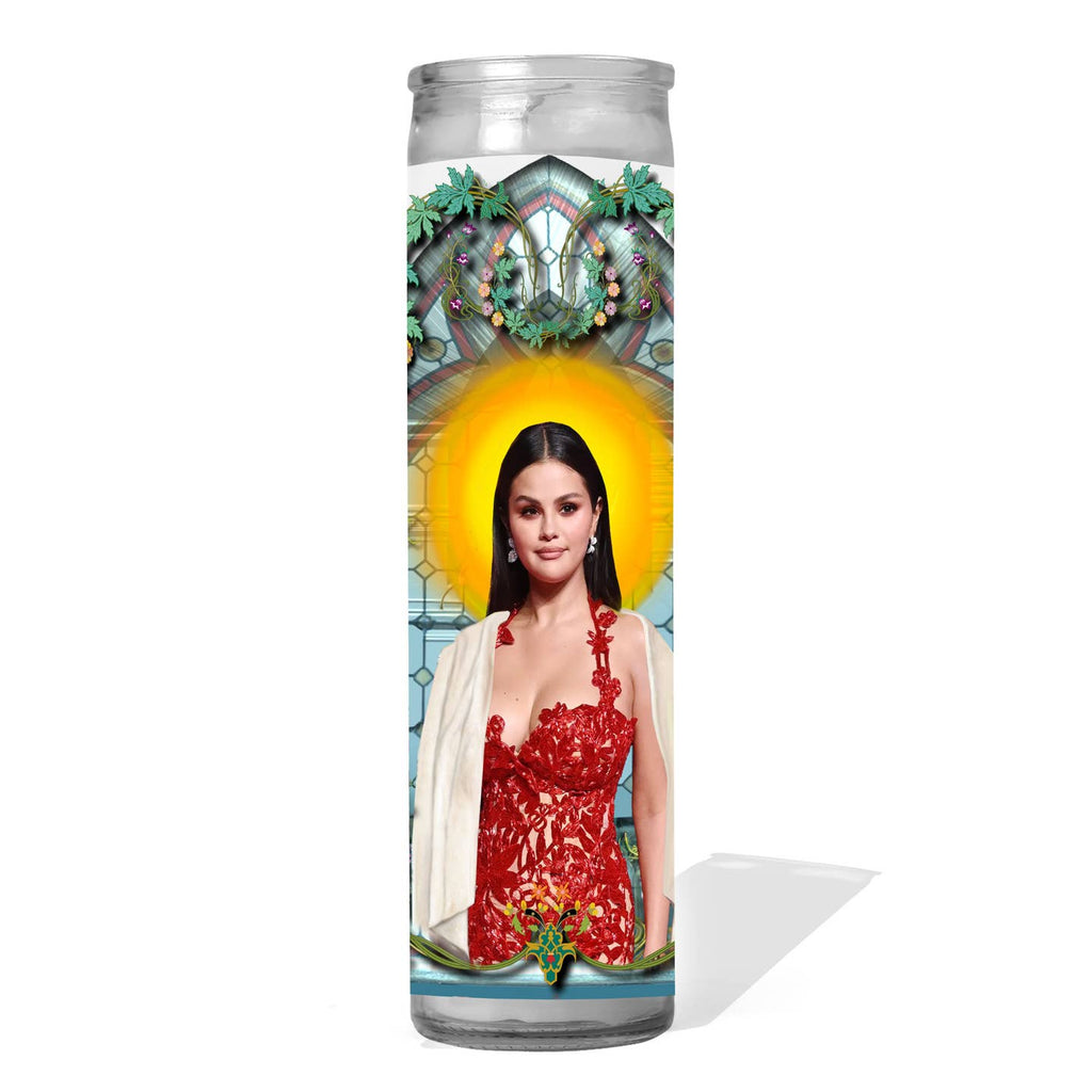 Selena Gomez Celebrity Prayer Candle