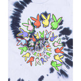 Playboy X Color Bars Spiral Tie-Dye T-Shirt