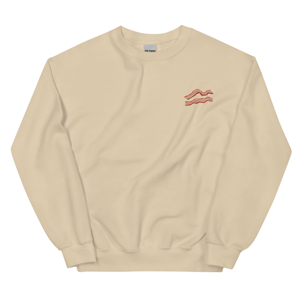 Bacon Embroidered Sweatshirt