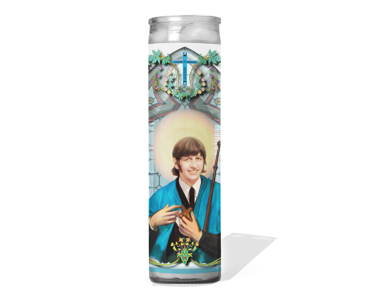 Ringo Starr Celebrity Prayer Candle - The Beatles