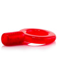 Go Vibe Ring Disposable Cock Ring - Red