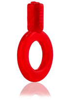Go Vibe Ring Disposable Cock Ring - Red