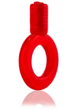 Go Vibe Ring Disposable Cock Ring - Red