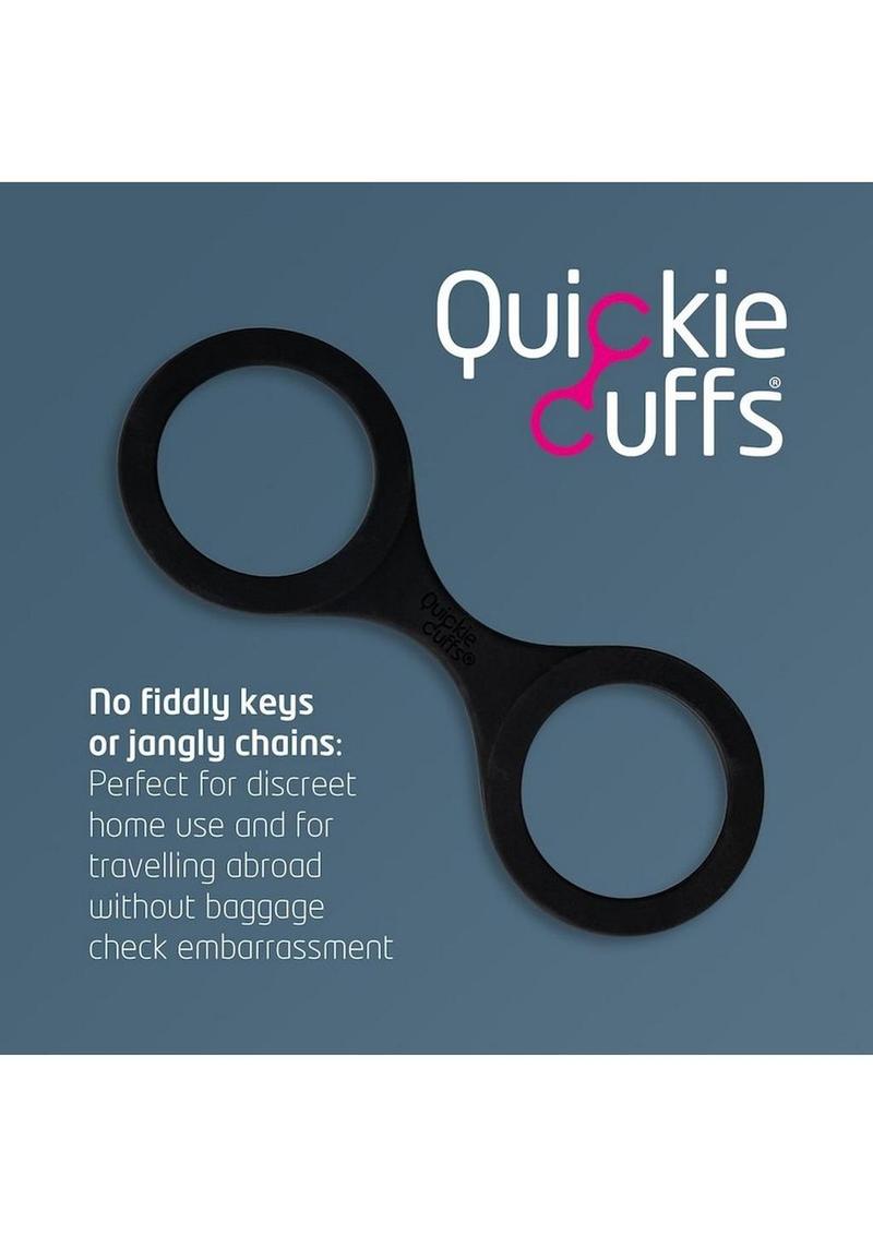 Quickie Cuffs Large - Black