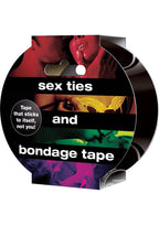 Sex, Ties and Bondage Tape - Black