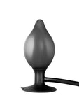 Booty Call Silicone Booty Pumper Butt Plug - Medium - Black