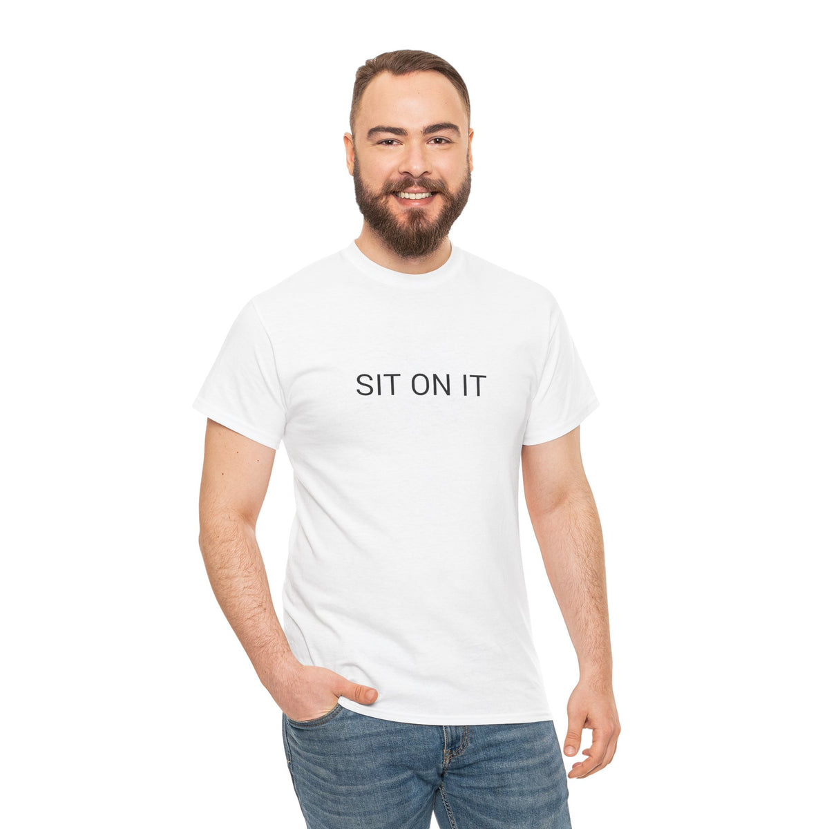 SIT ON IT TEE BY CULTUREEDIT AVAILABLE IN 13 COLORS