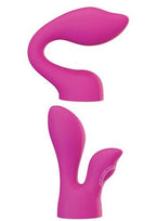 PalmSensual Silicone Massager Head Attachment (2 Per Pack) - Pink