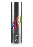 Pipedream Extreme Toyz Rechargeable Roto-Bator Mouth Masturbator - Mouth - Black/Clear/Multi