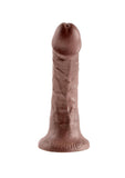 King Cock Dildo 6in - Chocolate