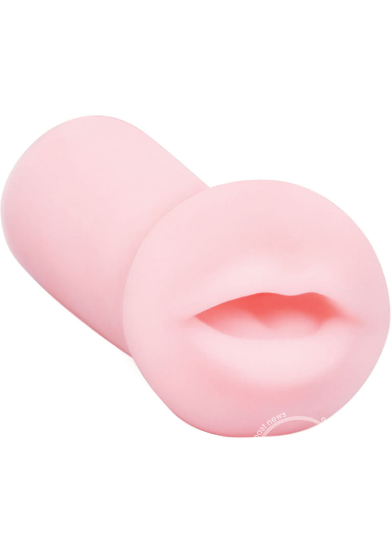 The 9's - Pocket Pink Mini Mouth Masturbator - Pink