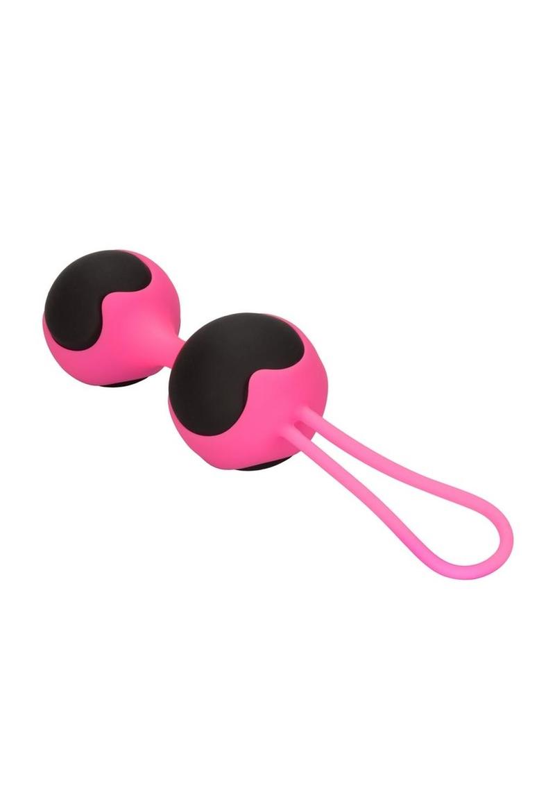 Cocolicious Silicone Trainer Kegel Balls - Black/Pink