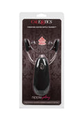 Nipple Play Vibrating Warming Nipple Teasers with Wired Remote Control - Black