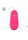 Nipple Play Vibrating Warming Nipple Teasers with Wired Remote Control - Pink
