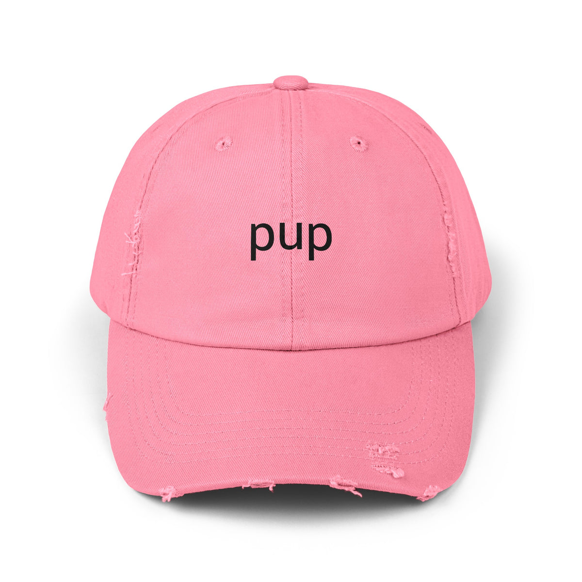 PUP Distressed Cap in 6 colors