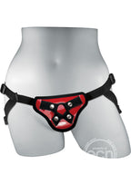 Sportsheets Phoenix Strap-On Adjustable Harness - Red