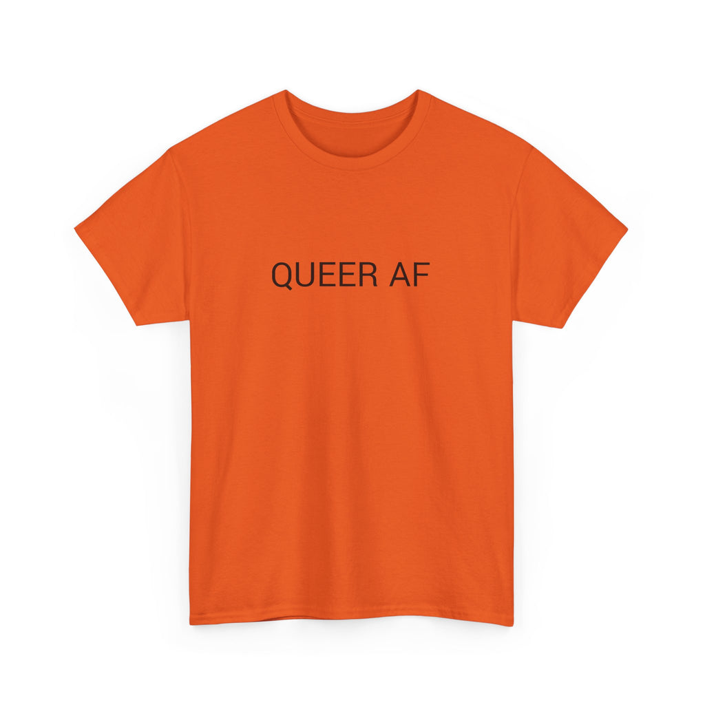 QUEER AF TEE BY CULTUREEDIT AVAILABLE IN 13 COLORS