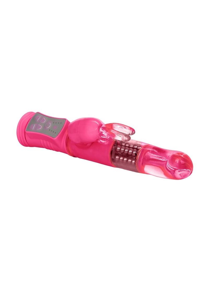 Shane's World Jack Rabbit G Beaded Vibrator - Pink