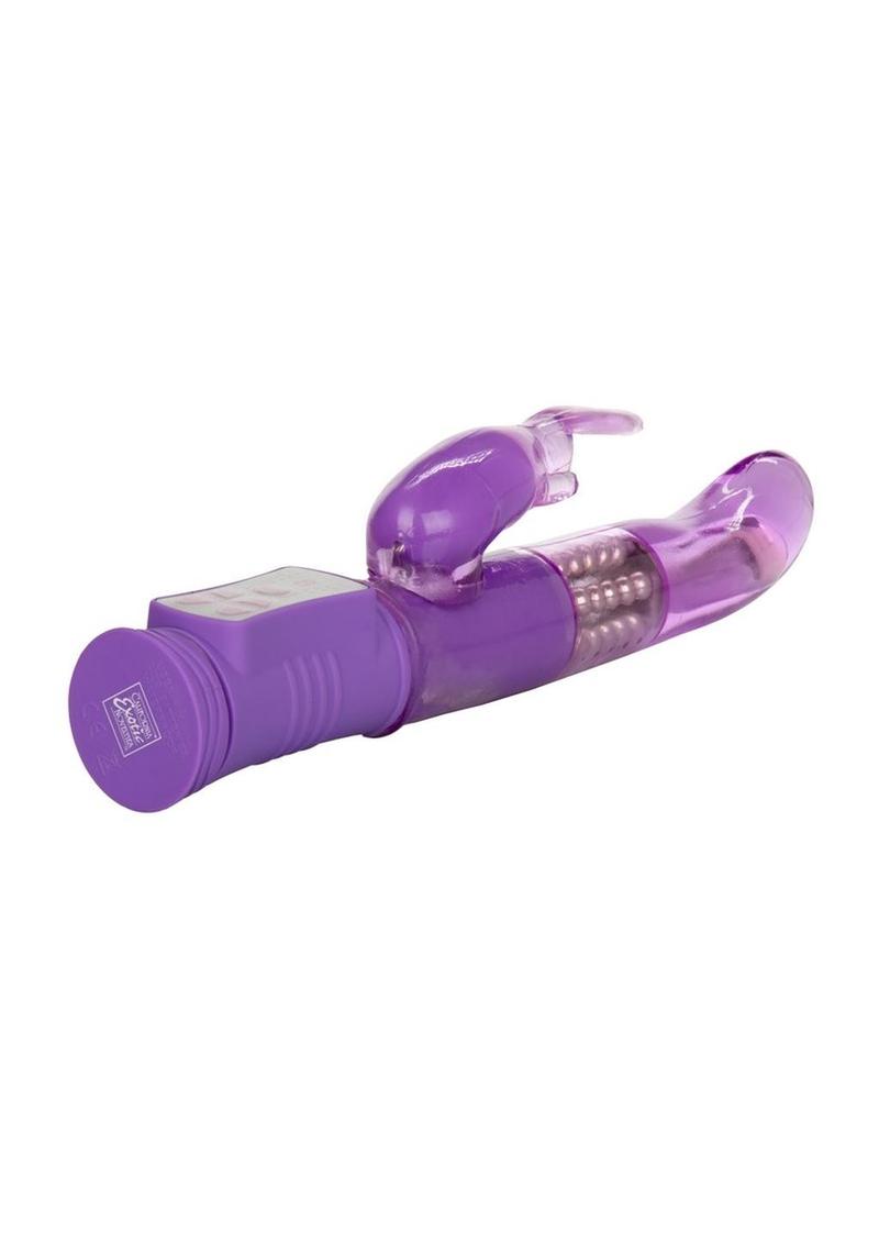 Shane's World Jack Rabbit G Beaded Vibrator - Purple