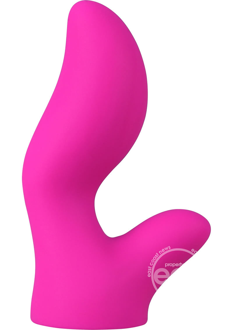 PalmEmbrace Silicone Massager Head Attachment - Pink
