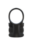 Fantasy C-Ringz Silicone Mr. Big Cock Ring and Ball Stretcher - Black