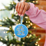 Doesn't Kill You Needlepoint Ornament