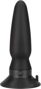 Eclipse Interchangeable Rechargeable Silicone Probe with Remote Control - Black