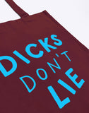 Dicks Don't Lie tote bag by Dicks Don't Lie - Burgundy