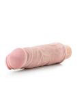 X5 Plus Hard On Vibrating Dildo 9in - Vanilla