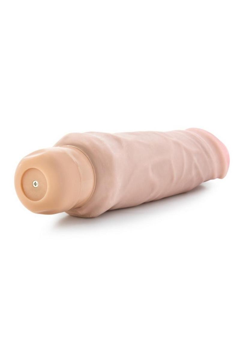 X5 Plus Hard On Vibrating Dildo 9in - Vanilla
