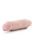 Au Naturel Home Wrecker Vibrating Dildo 9in - Vanilla