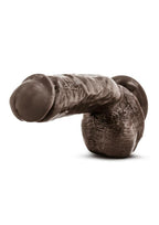 X5 Hard on Dildo with Balls 8.75in - Caramel