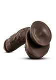 X5 Hard on Dildo with Balls 8.75in - Caramel