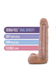 Au Naturel Suave Dildo 7in - Caramel