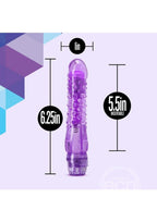 Naturally Yours Bump n Grind Vibrating Dildo - Purple