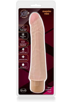 X5 Plus Mambo Vibe Vibrating Dildo 8in - Vanilla