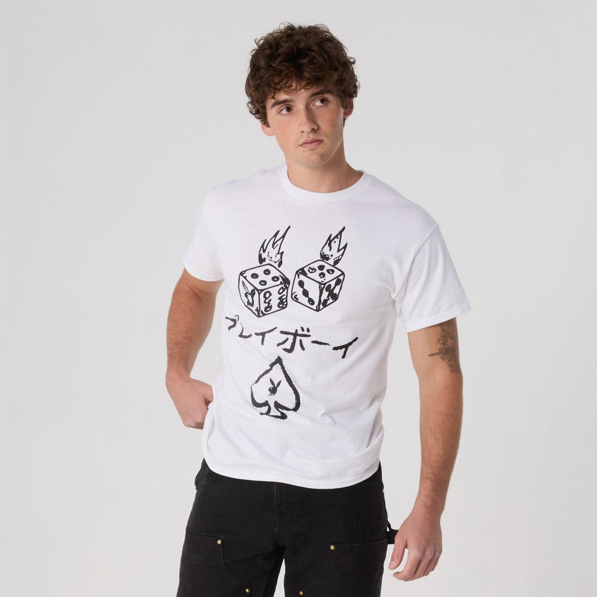 PLAYBOY Stacked Tee