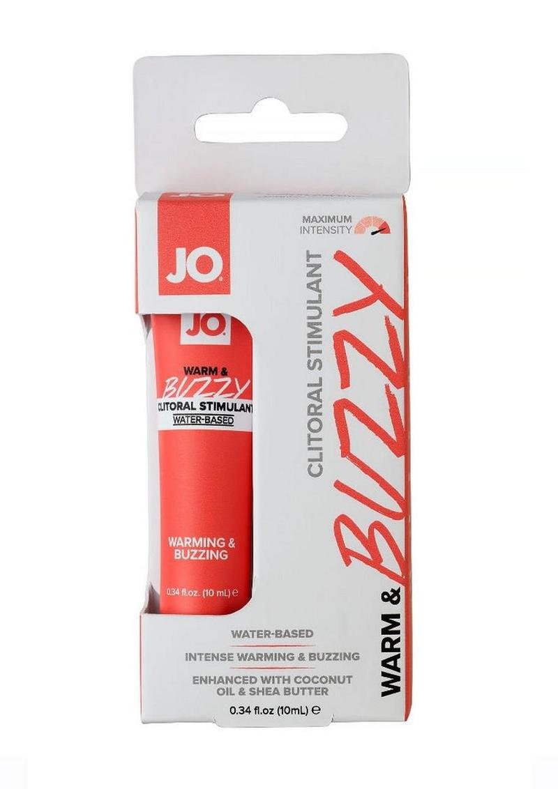 JO Warm & Buzzy Water Based Warming Clitoral Stimulant Cream .34oz
