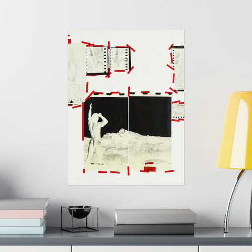 90S VINTAGE GAY PORN TRANSPARENCY Matte Vertical Poster #8