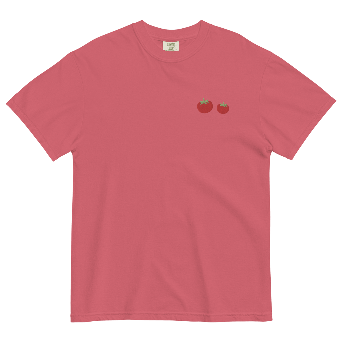 Tomato Twins Embroidered Shirt