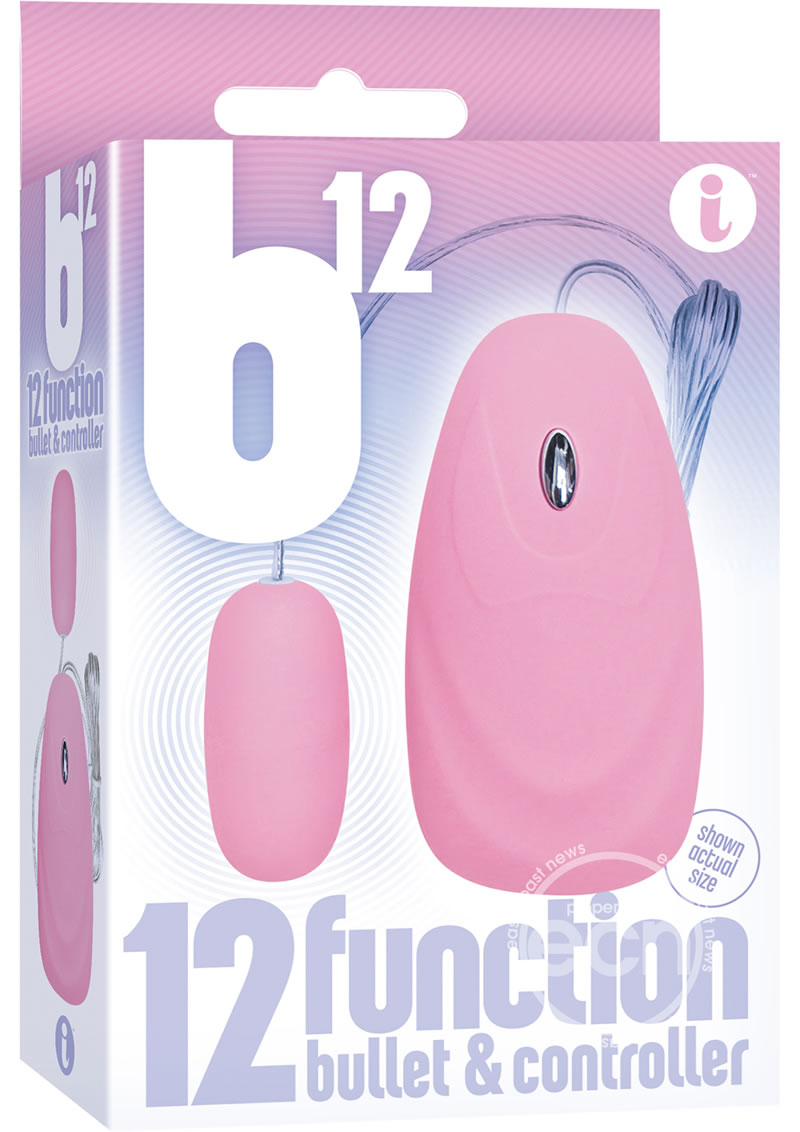 The 9's - B12 Bullet with Wired Remote Control - Pink