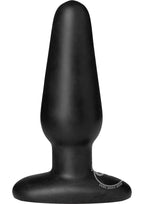 Platinum Premium Silicone - Dual Density TRUSKYN The Tru Anal Plug - Taper - Black
