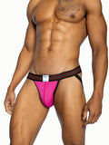 BIKE ATHLETIC Mesh Jockstrap - Hot Pink