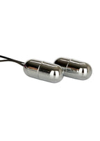 Power Play Dual Silver Bullets with Wired Remote Control - Silver